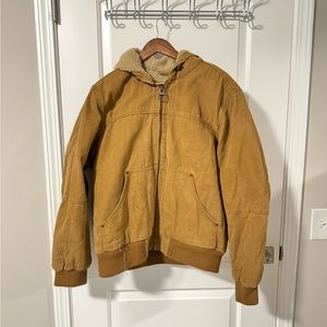 GH Bass canvas, Sherpa lined work jacket.